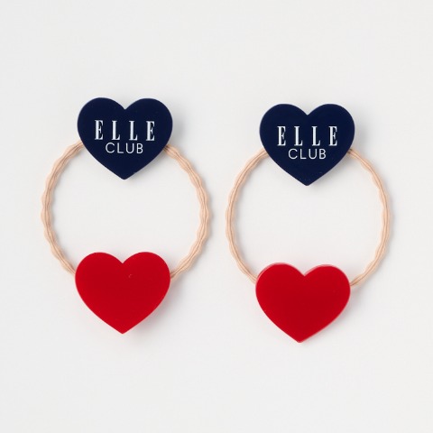 ヘアポニー2点セット（ELLE CLUB)