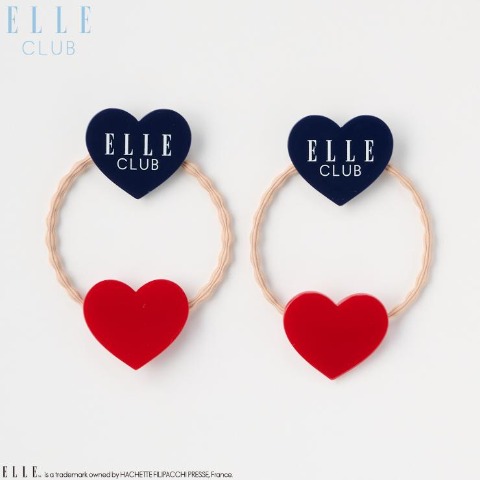 ヘアポニー2点セット（ELLE CLUB)