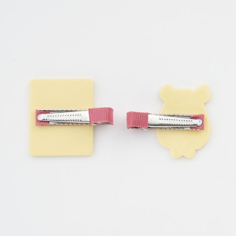 ヘアクリップ2点セット（futafuta）