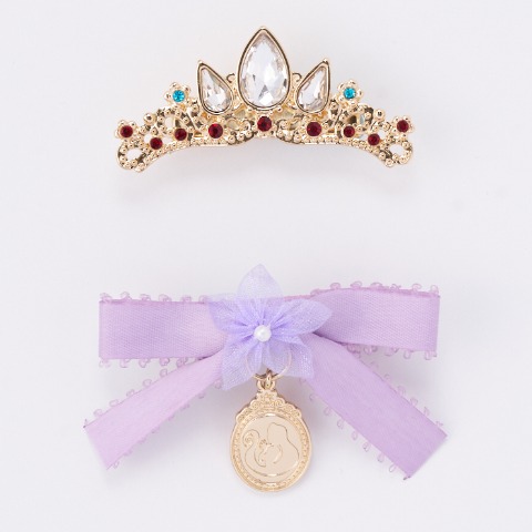 ヘアクリップ2点セット（Cottoli/Disney)