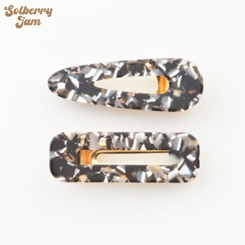 ヘアクリップ2点セット（SolberryJam)