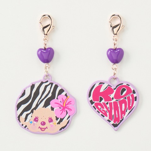 チャーム2点セット（モンチッチ×KOGYARU)