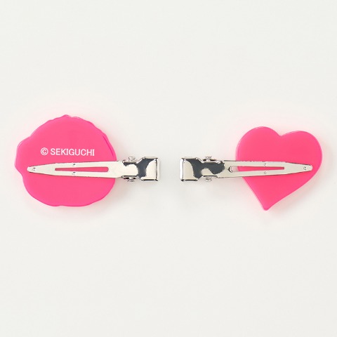 ヘアクリップ2点セット（モンチッチ×KOGYARU)