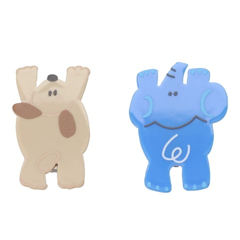 ヘアクリップ2点セット（futafuta）