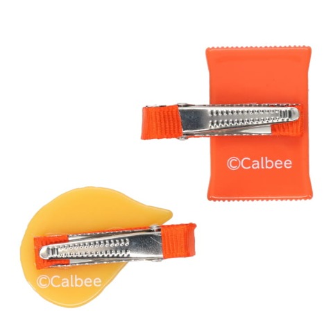 ヘアクリップ2点セット（ポテトチップスうすしお味）