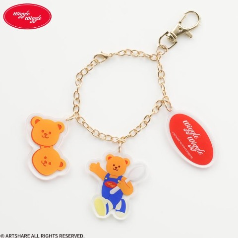 バッグチャーム（wiggle wiggle)