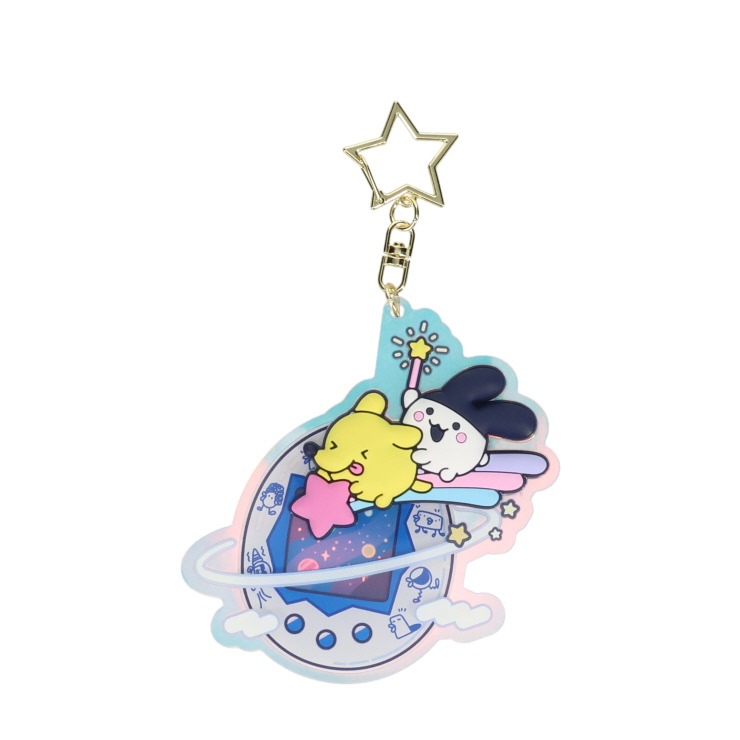 キャラぷくオーロラキーホルダー CP-TG3-新種発見!!たまごっち