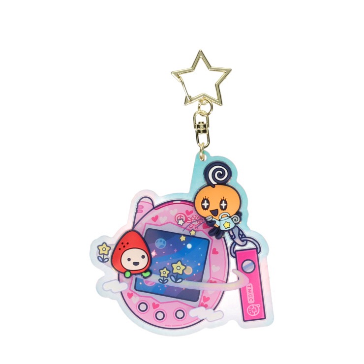 キャラぷくオーロラキーホルダー CP-TG5-祝ケータイかいツー