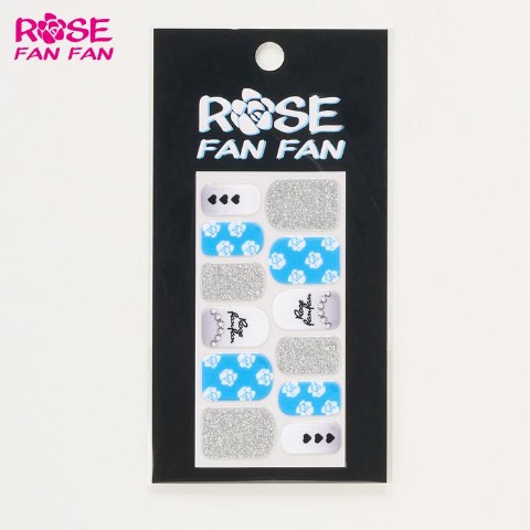 ネイルシール（ROSE FAN FAN)