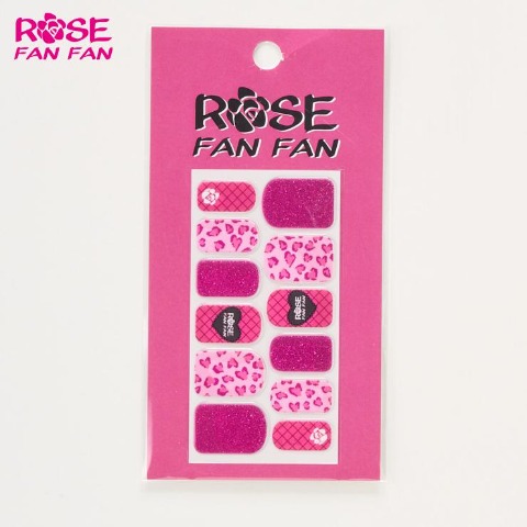 ネイルシール（ROSE FAN FAN)