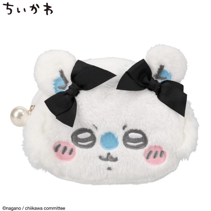 モモンガハウス(パンダ柄・青)  1900円 ダイカットフェイスポーチ（モモンガ） | バースデイ | しまむらパーク