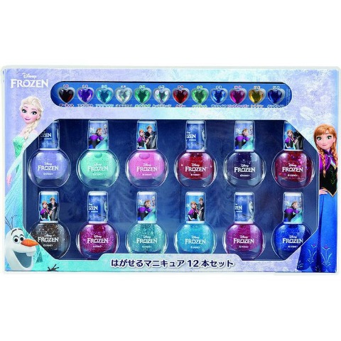 はがせるマニキュア12本セット（アナと雪の女王）