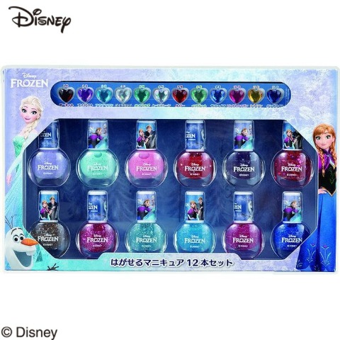 はがせるマニキュア12本セット（アナと雪の女王）