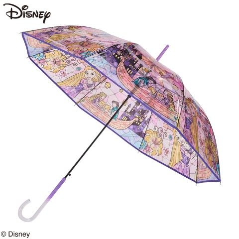 ステンドグラス風傘（Disney） パープル 209