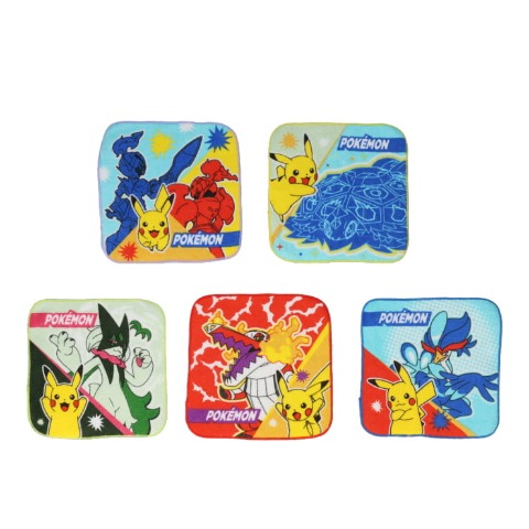 5枚組ミニタオル(ポケットモンスター)