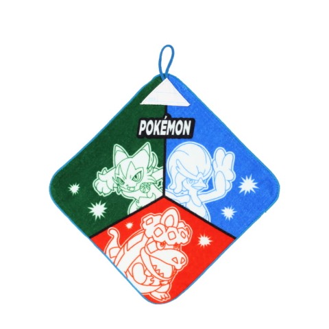 3枚組ループタオル(ポケットモンスター)