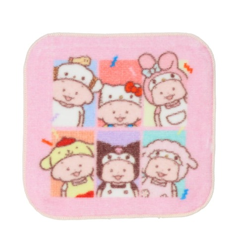 3枚組ミニタオル（おおのたろう×サンリオキャラクターズ）