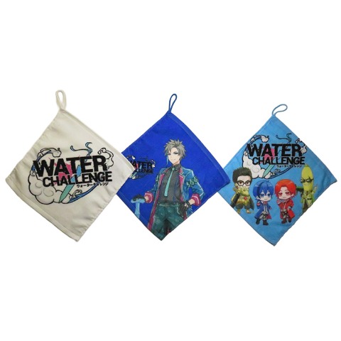 3枚組ループタオル(ウォーターチャレンジ)