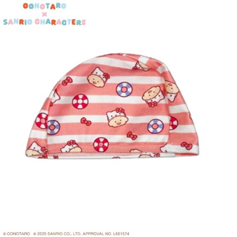 ベビー　スイムキャップ（おおのたろう×ハローキティ）