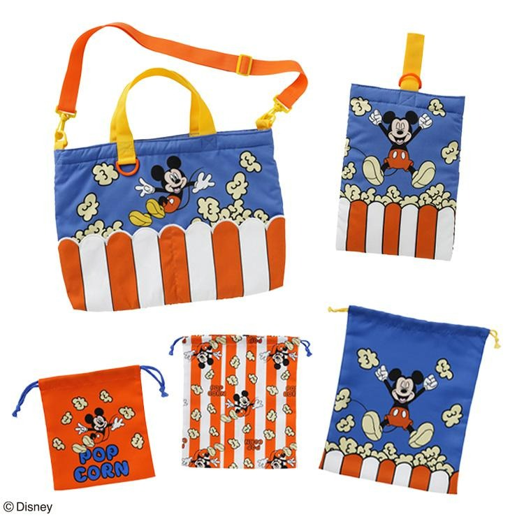 巾着TDR ミッキーマウスシーSSコロンビア浴衣お弁当入れなど