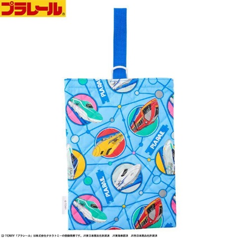 キルトシューズ　プラレール　 サックス