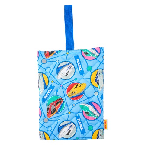 キルトシューズ　プラレール　 サックス