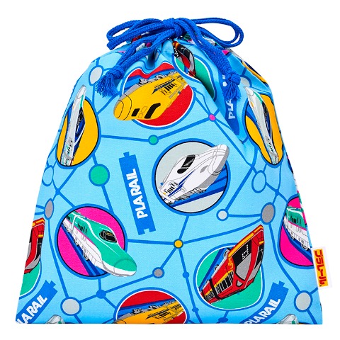 巾着M　プラレール 　サックス