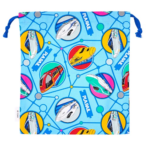 巾着M　プラレール 　サックス