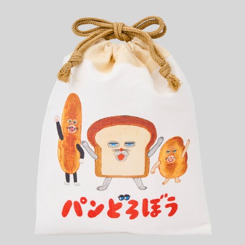 キャラクター巾着Sパンどろぼう