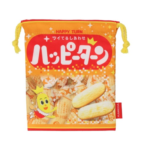 巾着　ハッピーターン