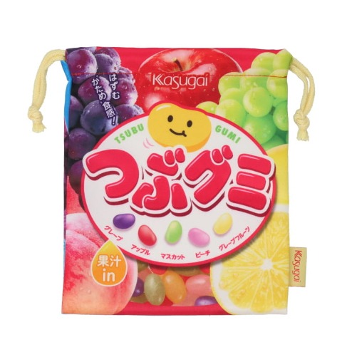 巾着　つぶグミ