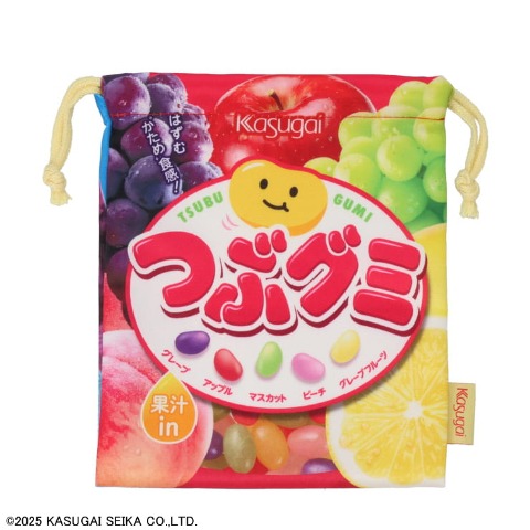 巾着　つぶグミ