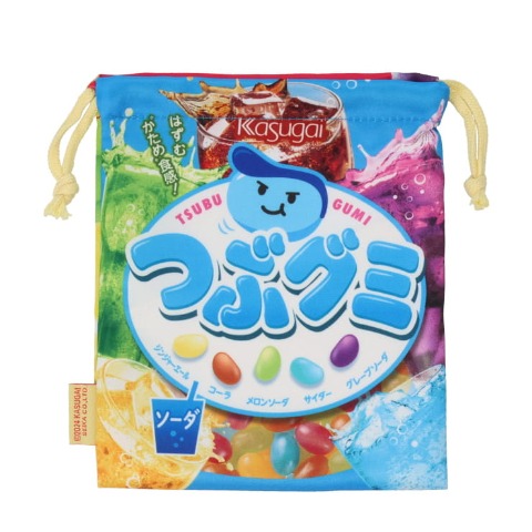 巾着　つぶグミ