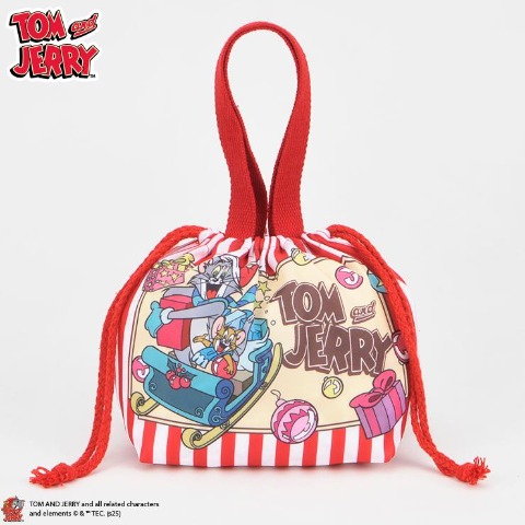 キッズ　手提げ巾着（TOM and JERRY）