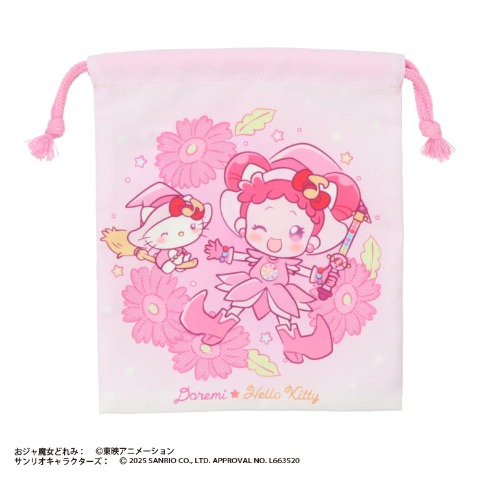3枚組巾着　（Sanrio characte/おジャ魔女どれみ）