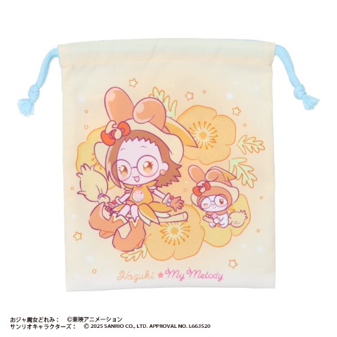 3枚組巾着　（Sanrio characte/おジャ魔女どれみ）