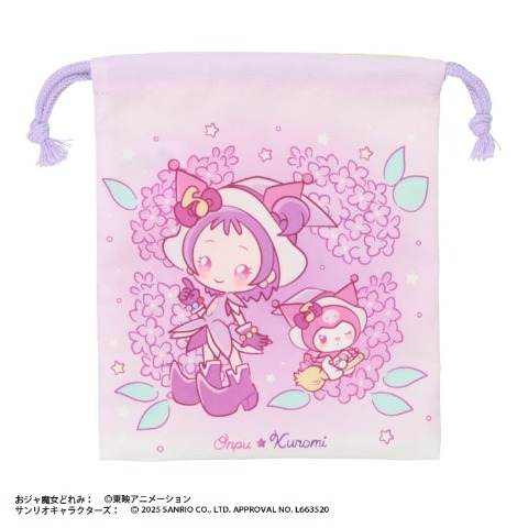 3枚組巾着　（Sanrio characte/おジャ魔女どれみ）