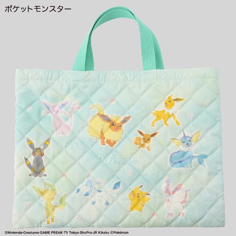 キルトレッスンバッグ（ポケットモンスター）