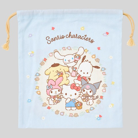 巾着L(Sanrio characters)