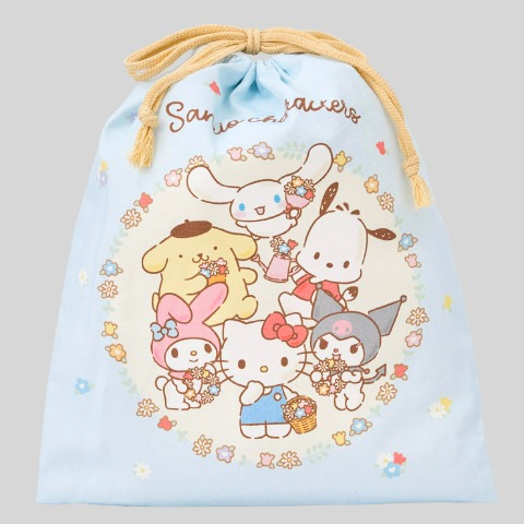 巾着L(Sanrio characters)