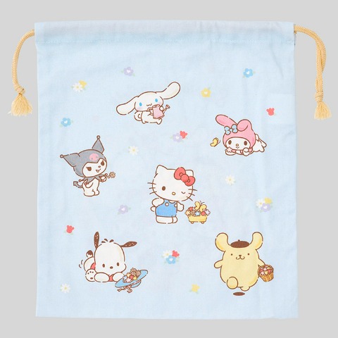 巾着L(Sanrio characters)