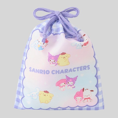 らくらく巾着S（Sanrio characters）