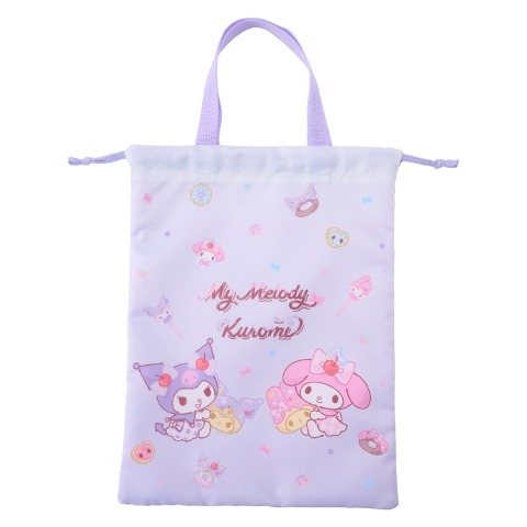 巾着シューズケース（マイメロディ・クロミ）