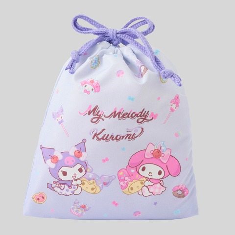 らくらく巾着S（マイメロディ・クロミ）