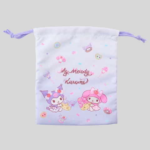 らくらく巾着S（マイメロディ・クロミ）