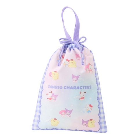 巾着シューズケース（Sanrio characters）