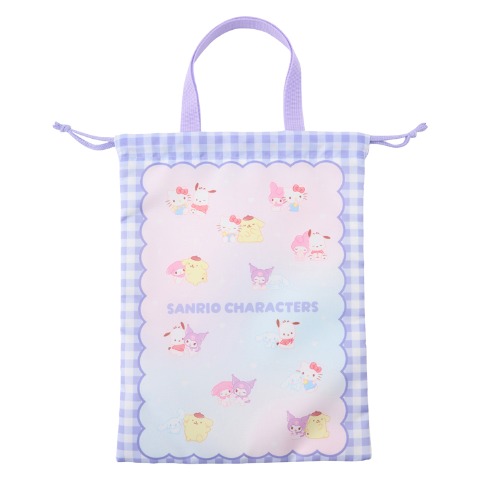 巾着シューズケース（Sanrio characters）