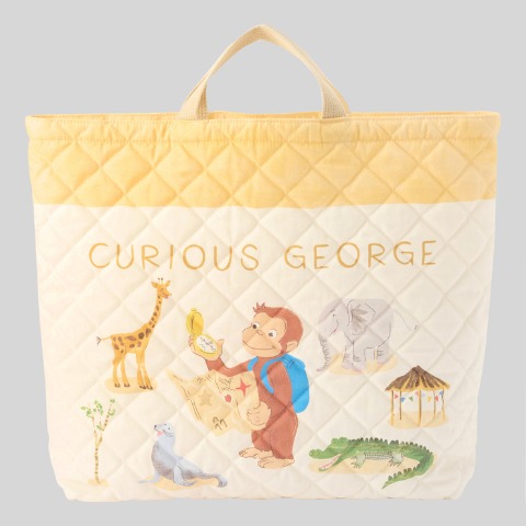 キルトレッスンバッグ大（おさるのジョージ）