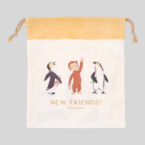 巾着M（おさるのジョージ）