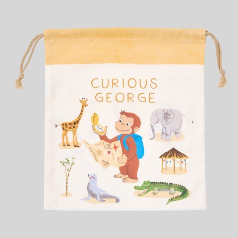 巾着L（おさるのジョージ）